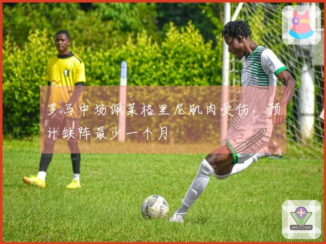 罗马中场佩莱格里尼肌肉受伤，预计缺阵最少一个月