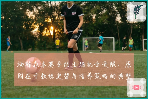 杨瀚森本赛季的出场机会受限，原因在于教练更替与培养策略的调整